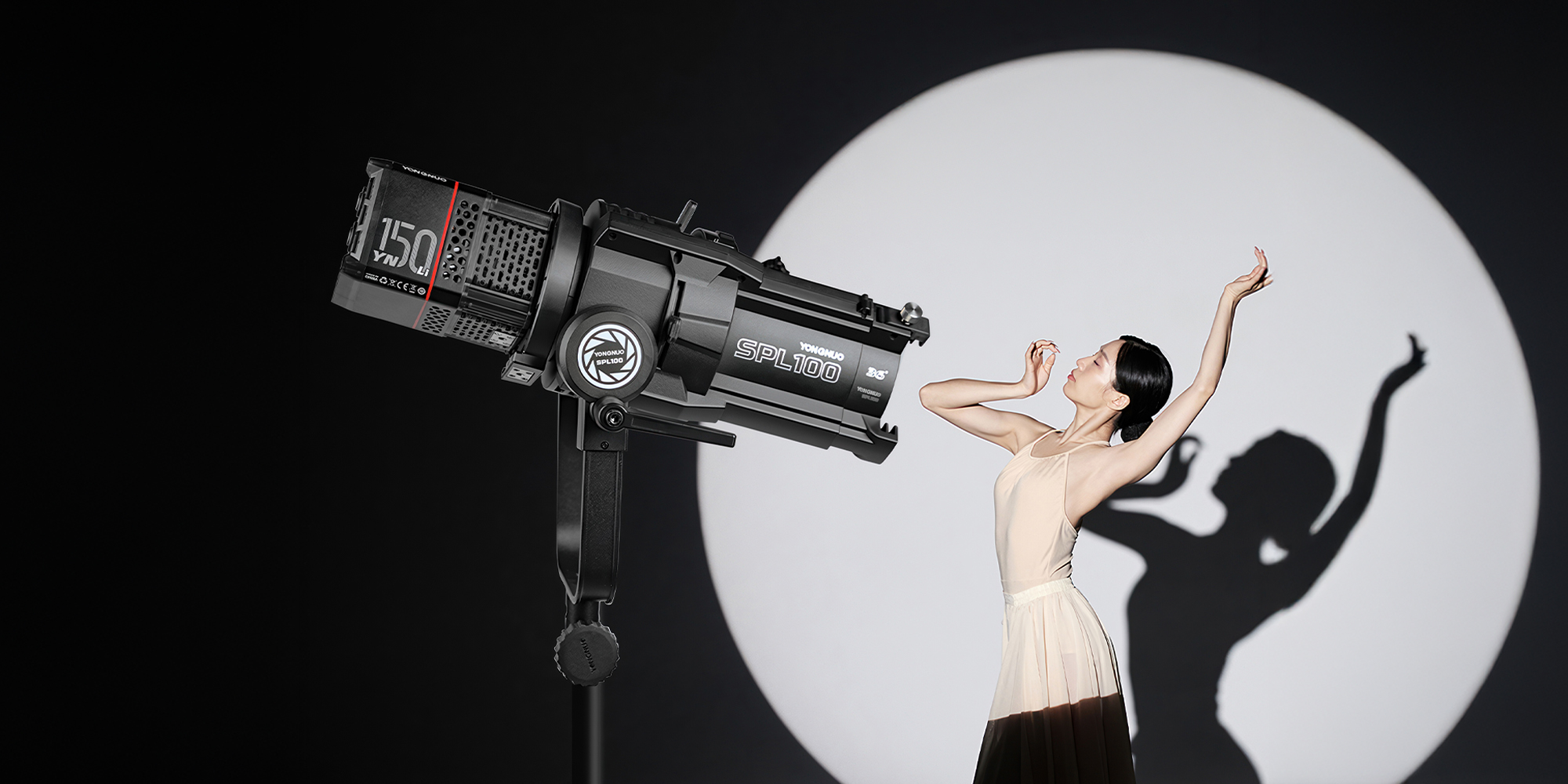 Strumienica Yongnuo SPL100 Spotlight